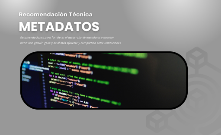 Recomendación Técnica - Metadatos
