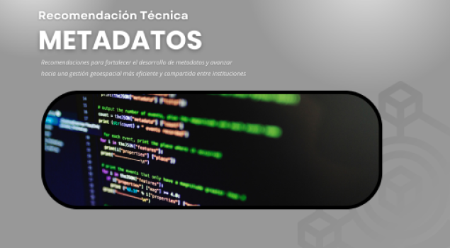 Recomendación Técnica - Metadatos