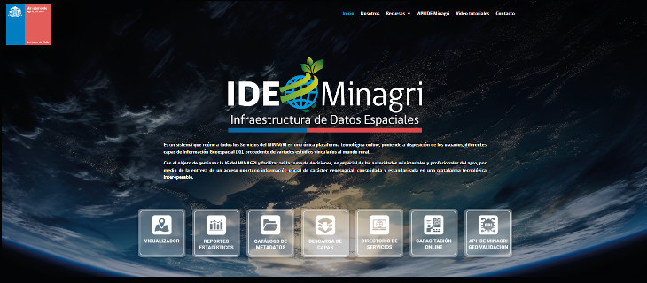 CIREN fortalece el geoportal IDE Minagri con una actualización orientada a interoperabilidad y escalabilidad